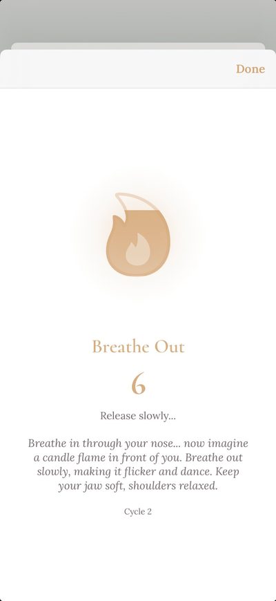 Breathing guidance